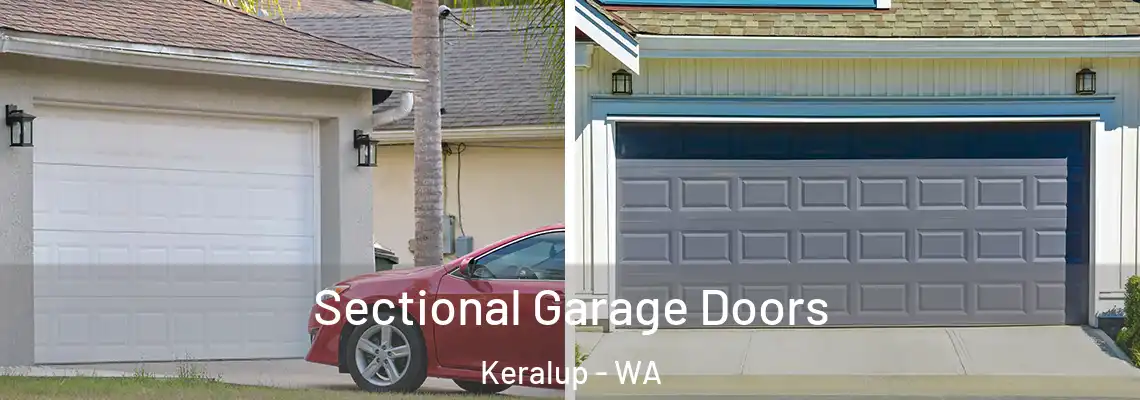  Sectional Garage Doors Keralup - WA