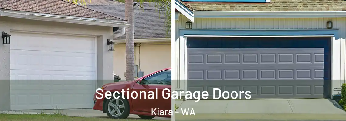  Sectional Garage Doors Kiara - WA
