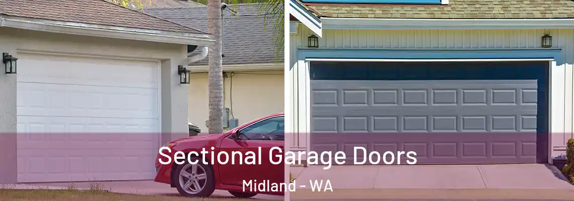  Sectional Garage Doors Midland - WA