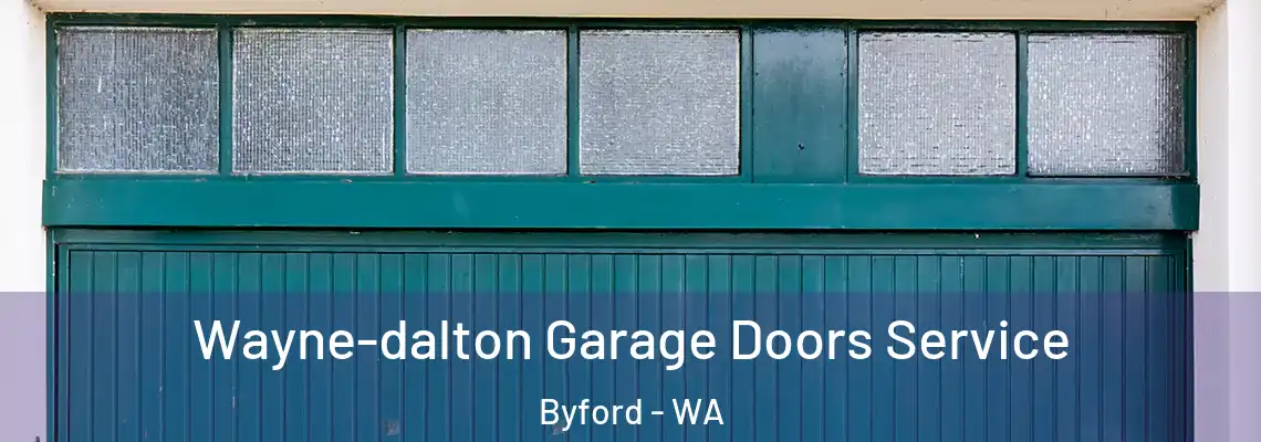  Wayne-dalton Garage Doors Service Byford - WA